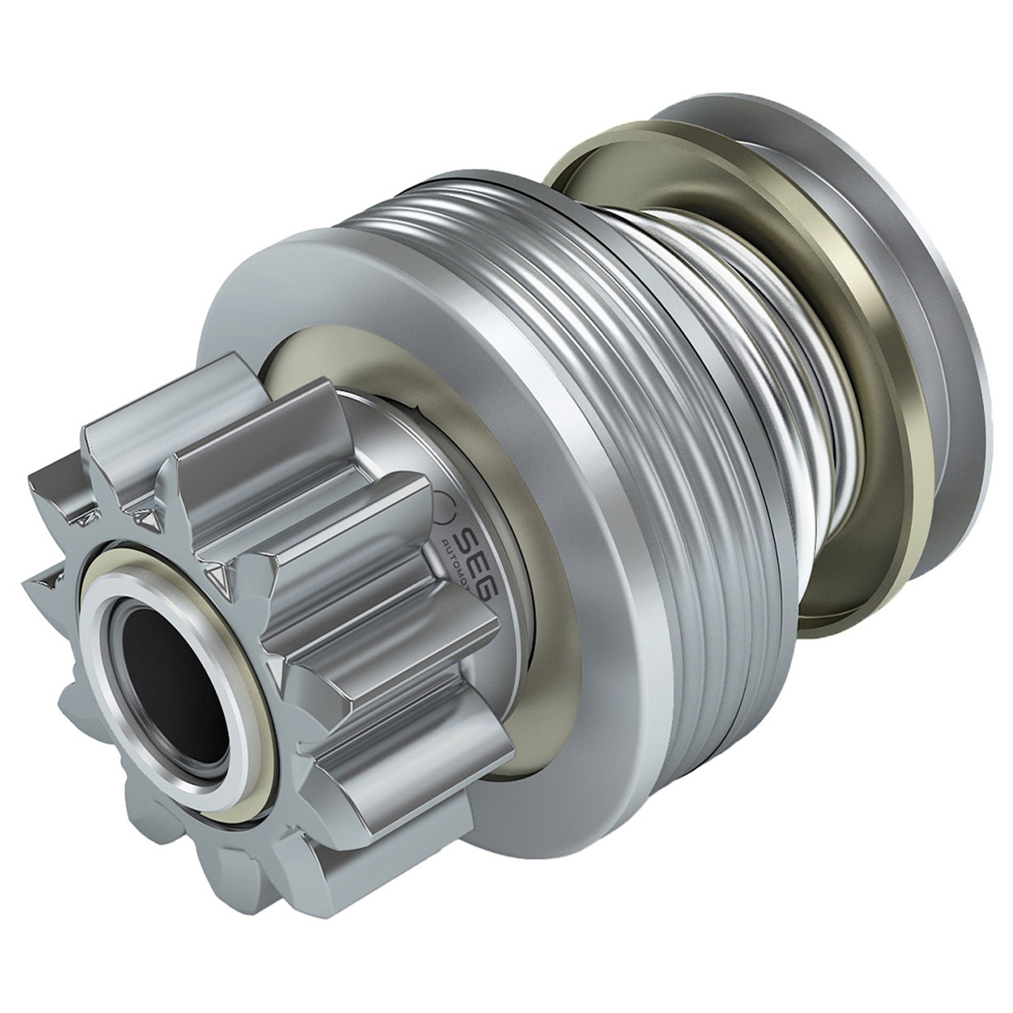Picture shows a SEG Automoitve starter pinion