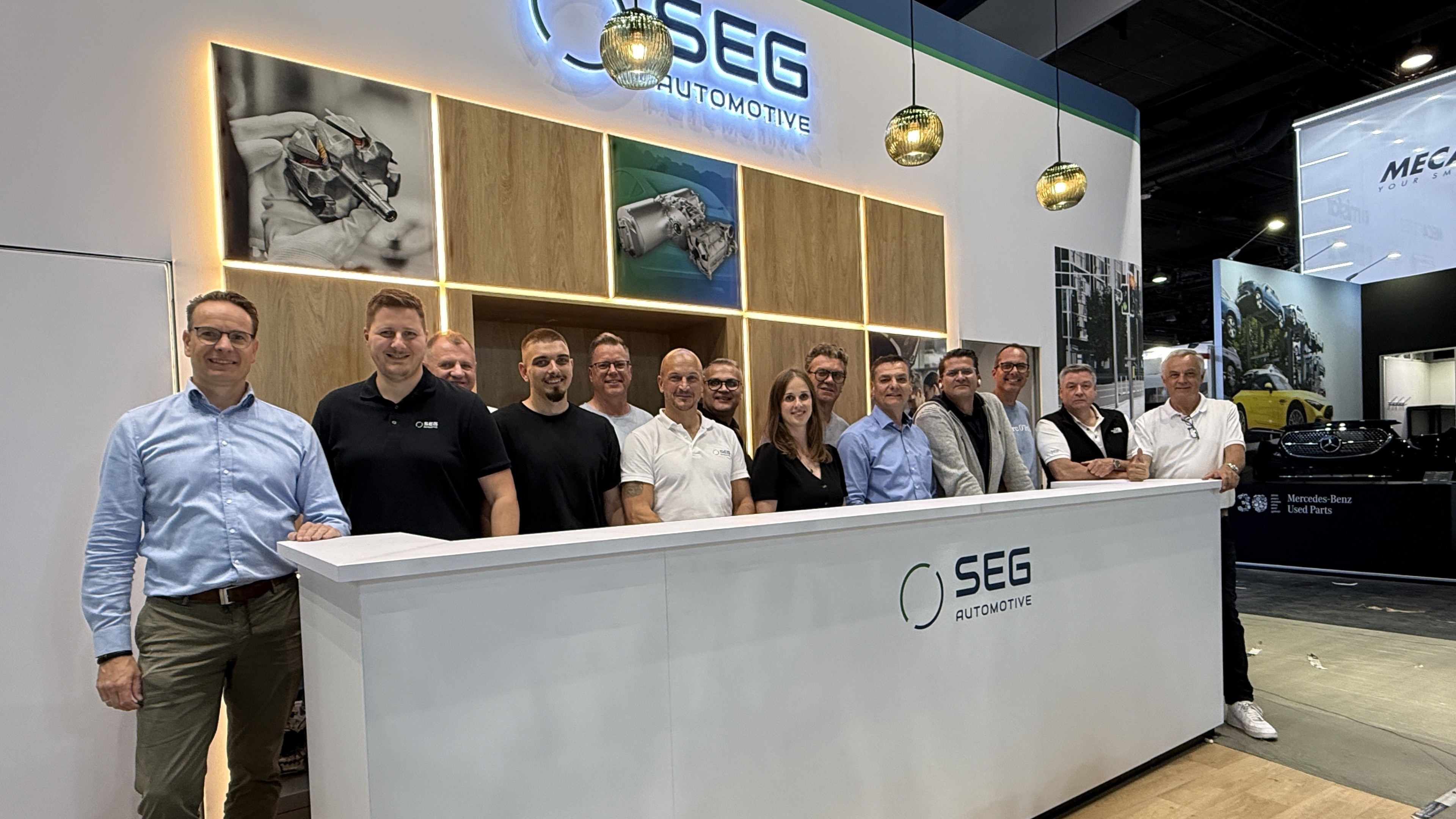 SEG Automotive 售后市场团队亮相 2026 年法兰克福国际汽车零配件及售后服务展览会