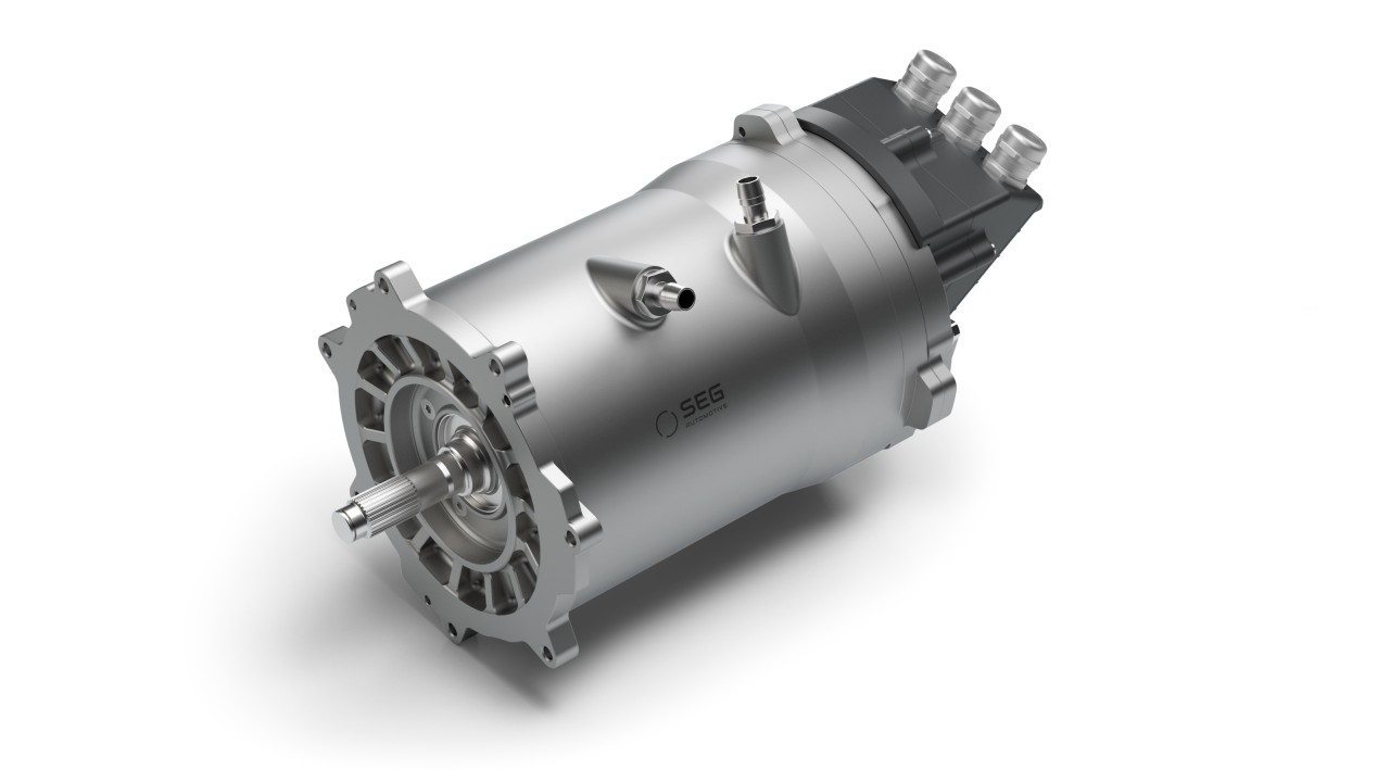 标题：追求卓越再出发——索恩格汽车部件携手索恩格汽车电动系统隆重亮相2023上海国际车展