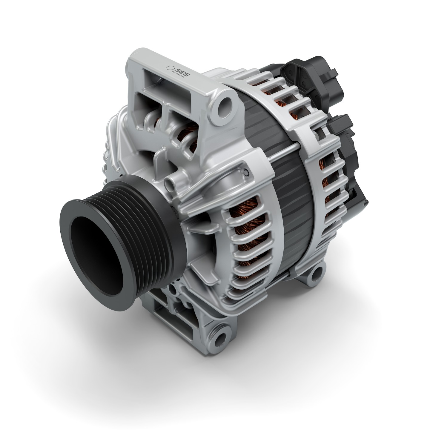 HDS alternator for (heavy) commercial vehicles with high power requirements