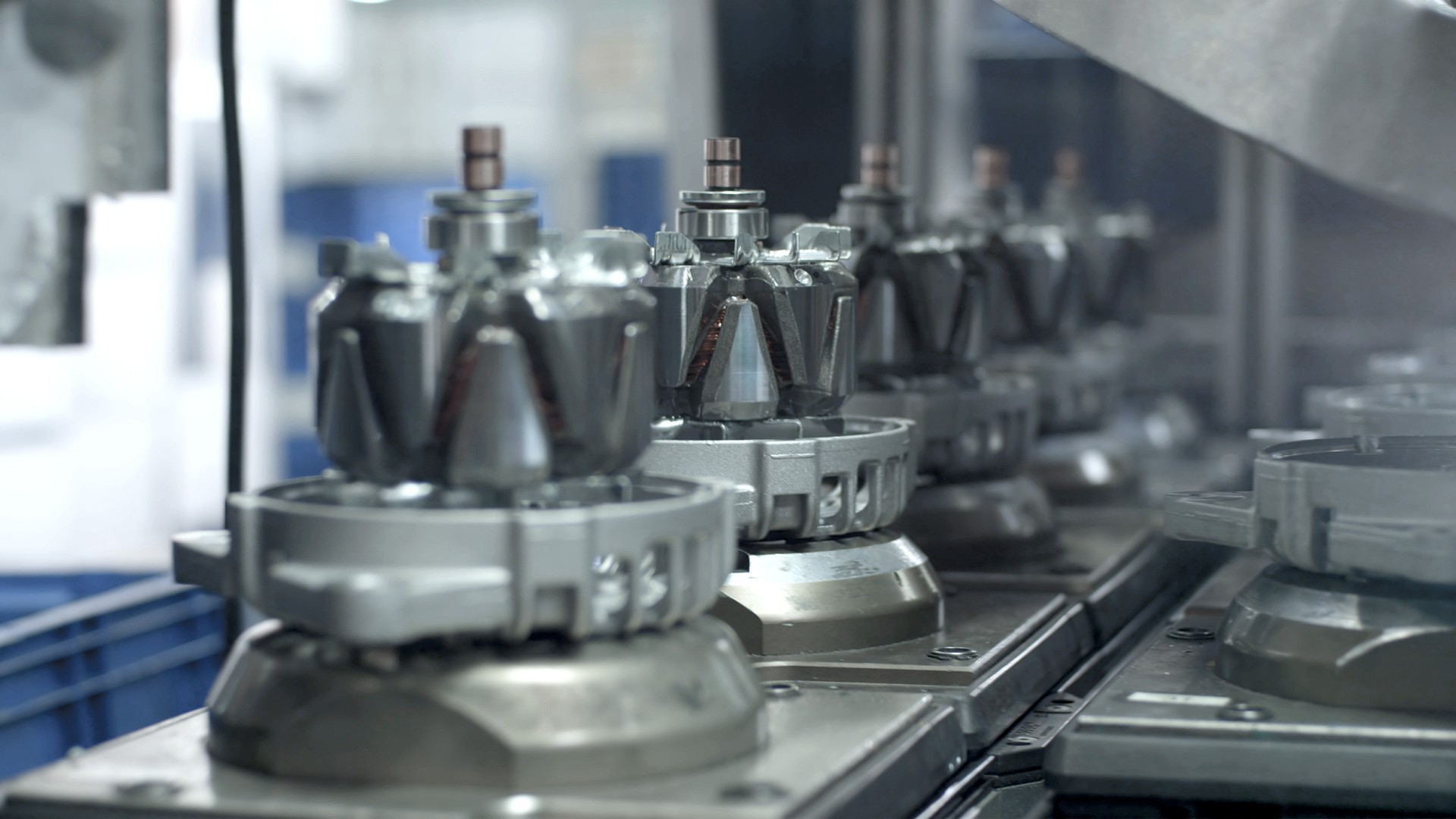 Alternator production line