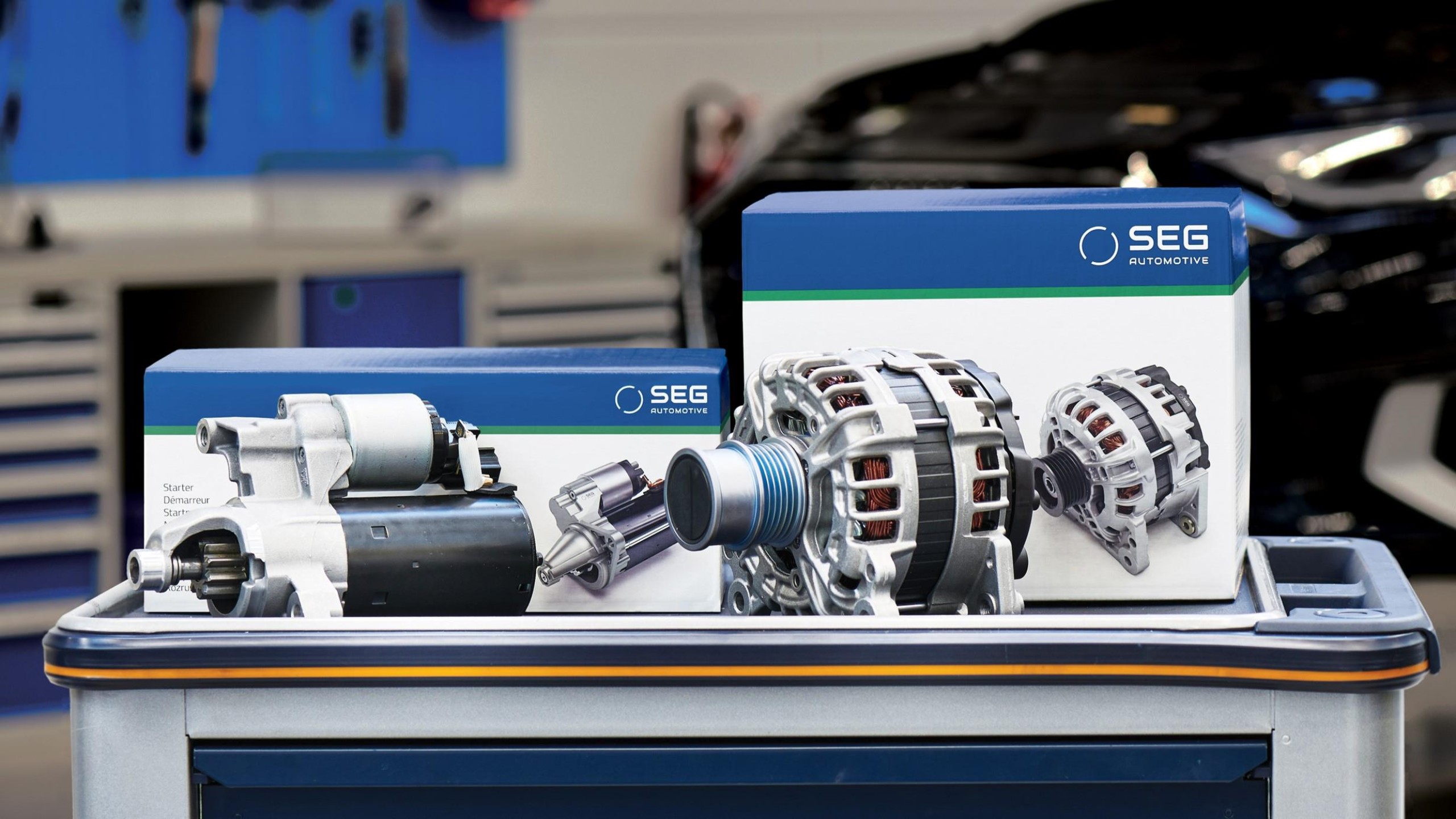 Starter motors, alternators and 48 V mild-hybrid Boost Recuperation ...