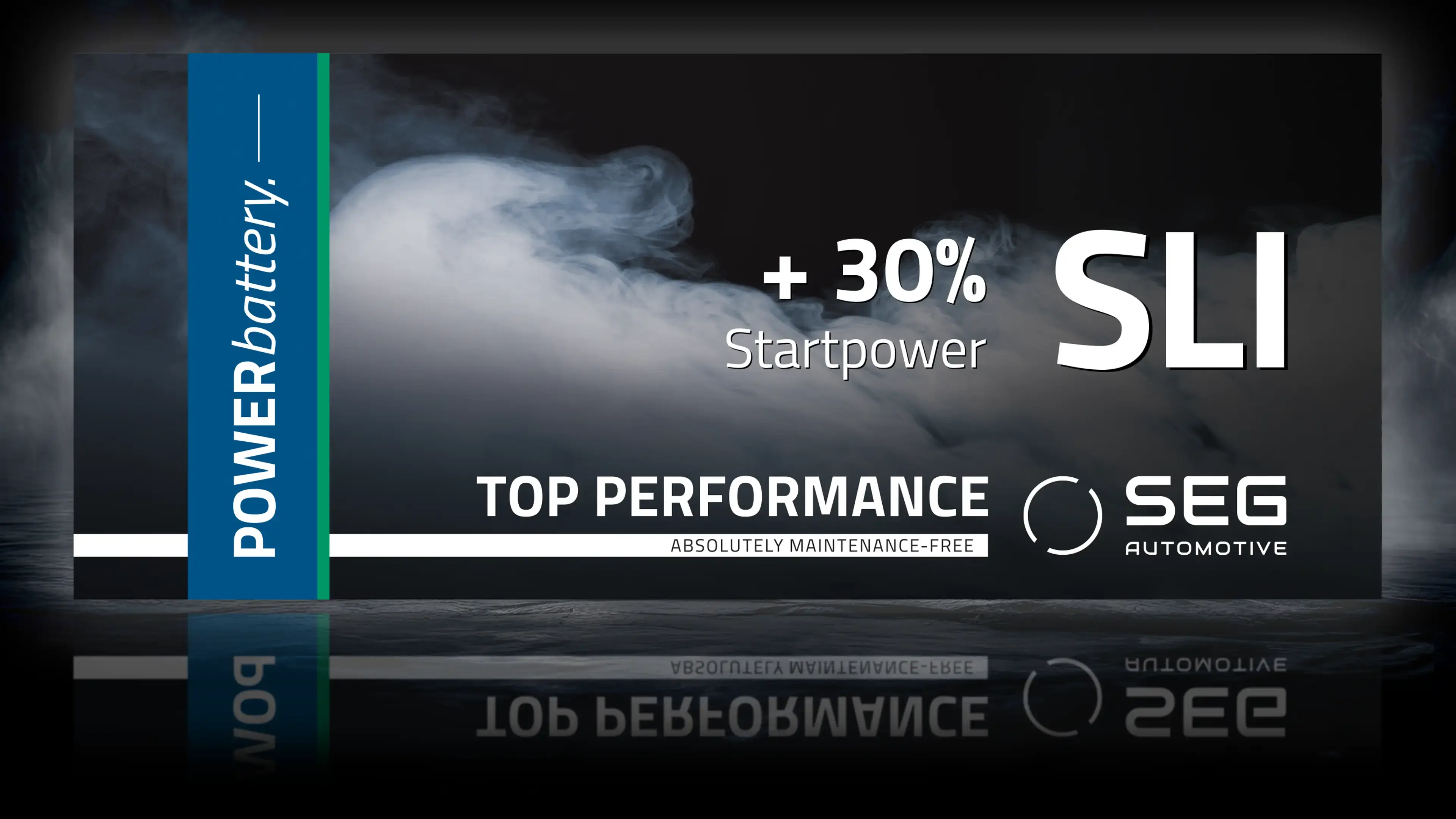 POWERBattery-Label lead-calcium battery (SLI)