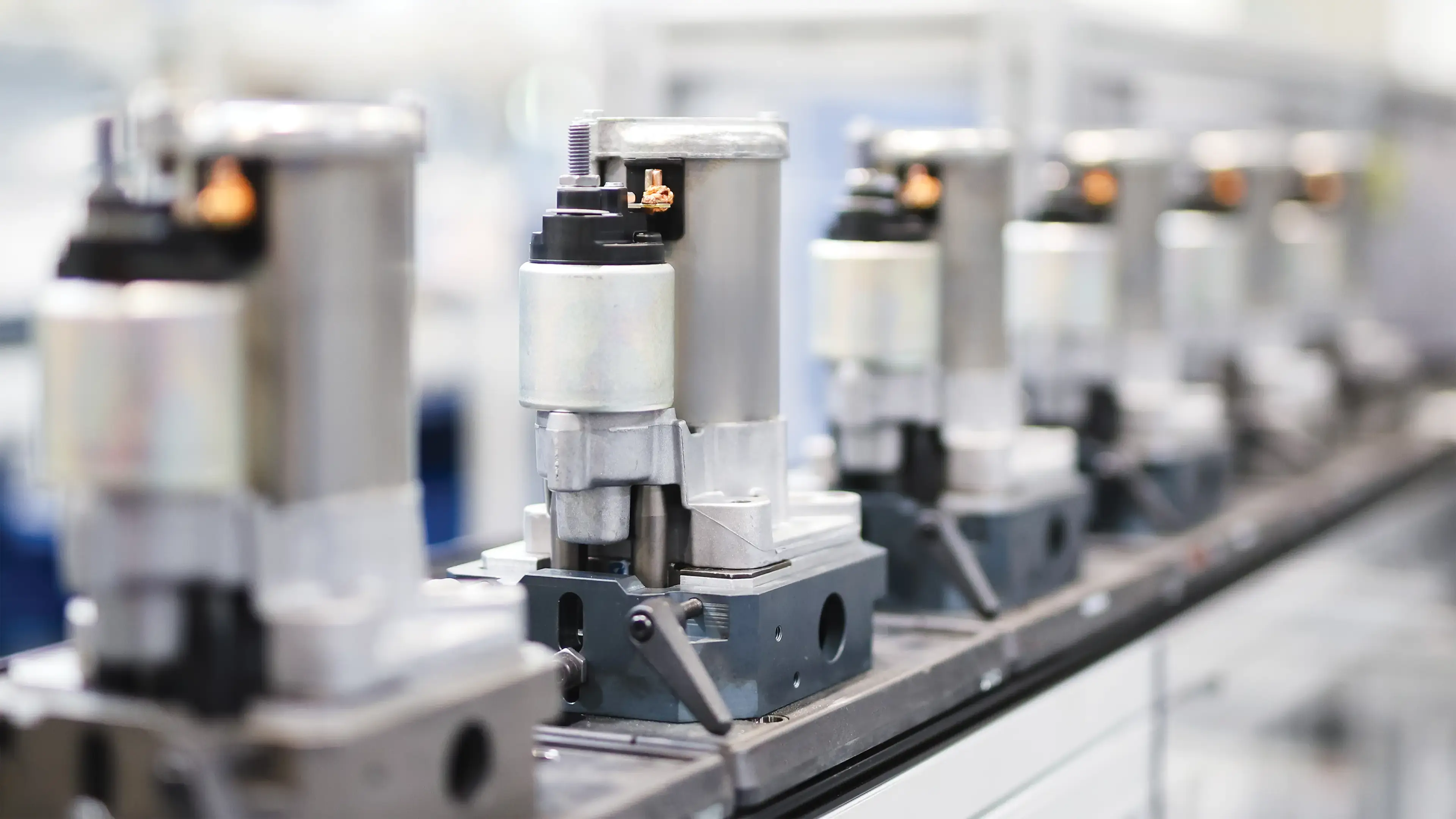 Production-Line Start-Stopp-Starter-Motors