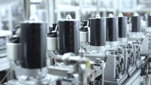 Starter motors production line 