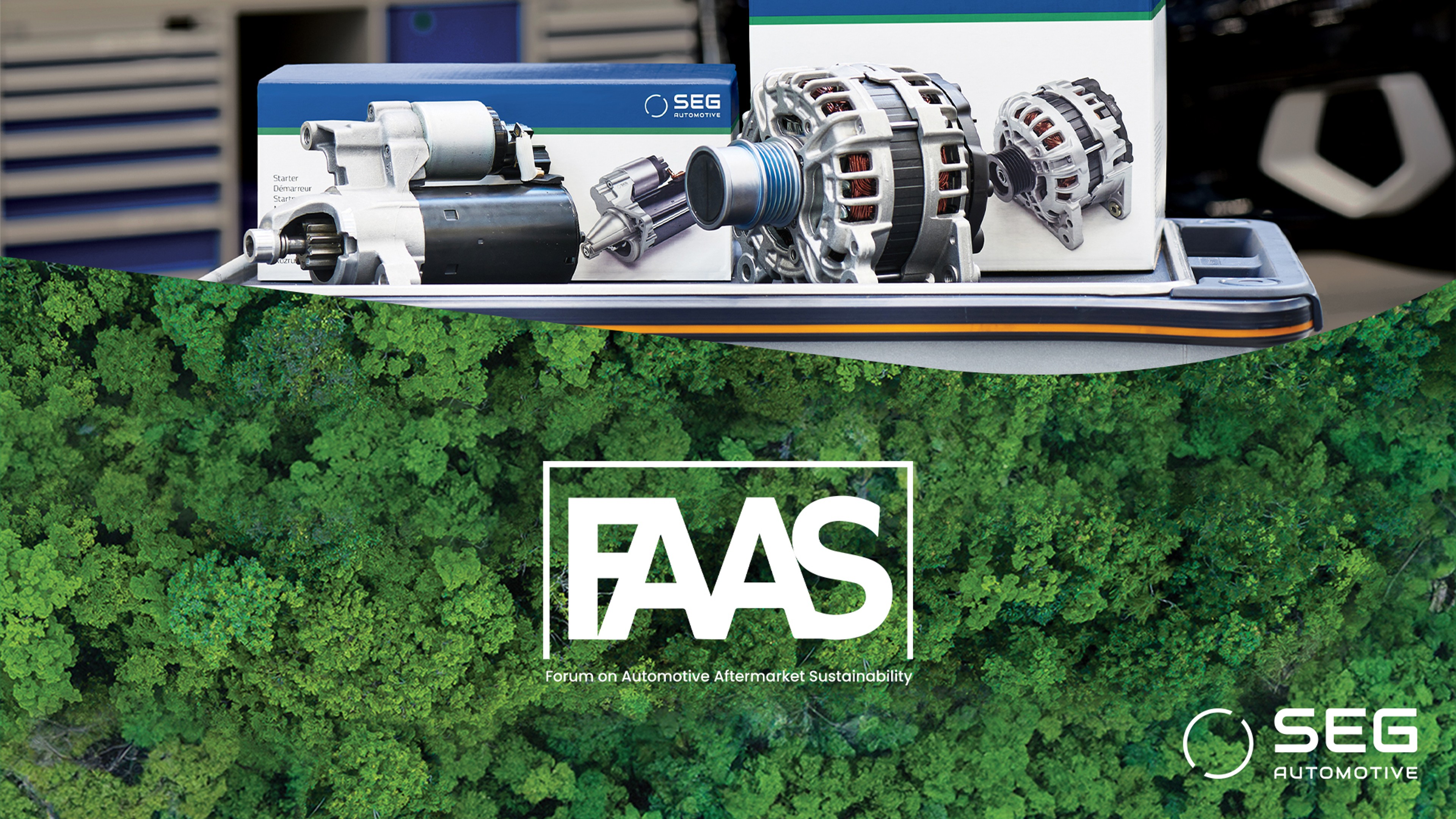 SEG Automotive has joined the Forum on Automotive Aftermarket Sustainability (FAAS) as a new member