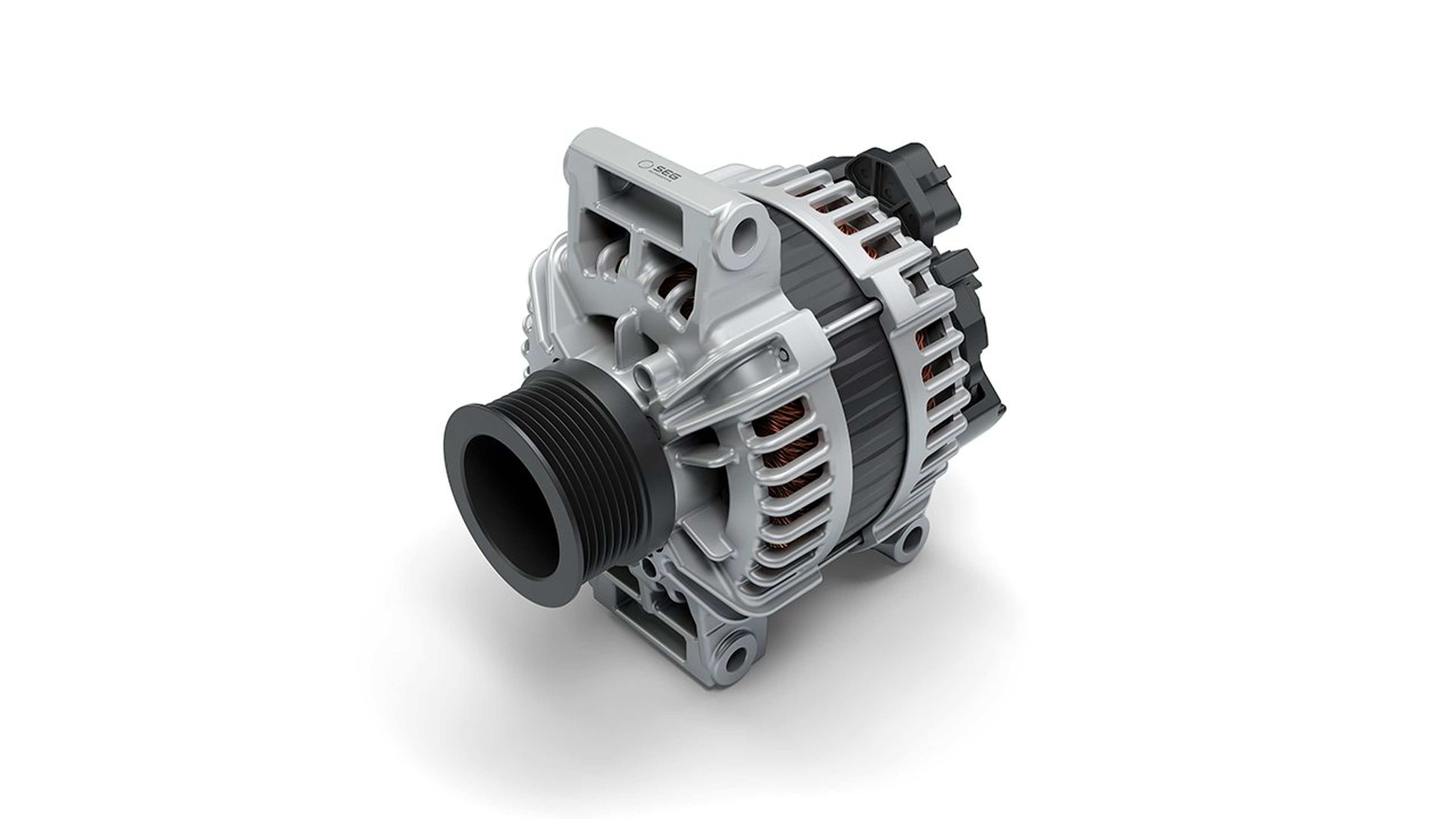 HDS alternator for (heavy) commercial vehicles with high power requirements